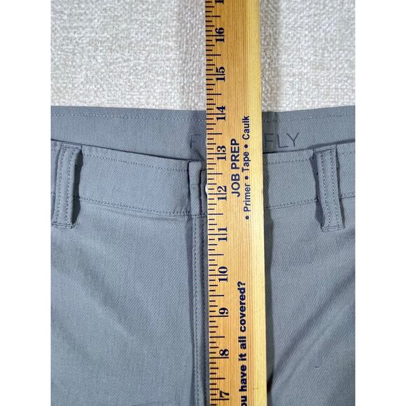 Free Fly Men’s 2XL Gray Stretch Zip Front Hybrid Shorts Quick Dry Performance - Picture 5 of 6